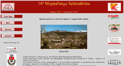 Desktop Screenshot of magnalongasettembrina.it