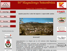 Tablet Screenshot of magnalongasettembrina.it